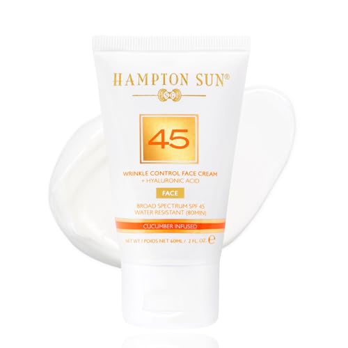 Hampton Sun Wrinkle Control Face Cream SPF 45