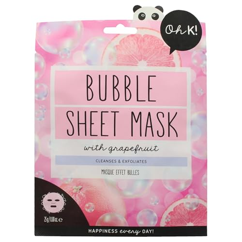 Oh K! Bubble Sheet Mask With Grapefruit